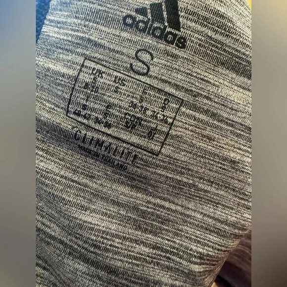 Adidas Criss Cross Back Performance Black Grey Tank Top Workout Sz S - Picture 3 of 9